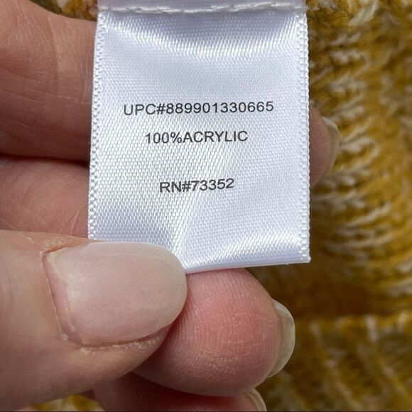 It's Our Time Cable Knit Cowl Neck Sweater - Picture 5 of 9